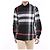 Burberry Camicia a quadri in popeline elasticizzato nera Nero - vista 6