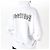 Balenciaga Weißer Hoodie mit gesticktem Tattoo-Logo Rot - Ansicht 9