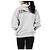 Balenciaga Grau Bestickter Hoodie mit Tattoo-Logo Braun - Ansicht 11