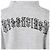Balenciaga Grau Bestickter Hoodie mit Tattoo-Logo Braun - Ansicht 4