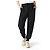 Alexander Mcqueen Pantalones de chándal con logo de graffiti negros - vista 8