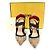Fendi Scarpe con tacco slingback Colibri in lana multicolore per donne - vista 2