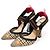 Fendi Scarpe con tacco slingback Colibri in lana multicolore per donne - vista 3