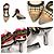 Fendi Scarpe con tacco slingback Colibri in lana multicolore per donne - vista 6