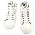 Louis Vuitton Sneaker alte Stella Game On in pelle di vitello bianca per donne Bianco