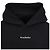 Acne Schwarzer Hoodie mit Logo-Detail - Ansicht 7