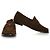 Burberry Loafer Rupert de Camurça Marrom - vista 6