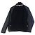 Thom Browne Giacca da campo cropped rilassata in denim selvedge Blu - vista 3