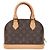 Louis Vuitton Bolso Alma Monogram Castaño - vista 3