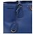 Prada Borsa Galleria blu navy - vista 5