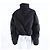 Gepolsterter Pullover Bottega Veneta Schwarz - Ansicht 6