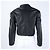Lederjacke Isabel Marant Schwarz - Ansicht 3