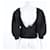 Céline Celine Langarm-Strickpullover Schwarz  - Ansicht 3