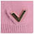 Valentino Cashmere Strickpullover mit langen Ärmeln Pink - Ansicht 4