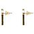 Chanel Pendientes de esmalte Le Cambon negros - vista 2