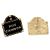 Chanel Pendientes de esmalte Le Cambon negros - vista 4