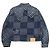 Louis Vuitton Monogramm-Denim-Jacke Blau - Ansicht 2
