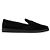 Prada Mocassini in suede con logo a triangolo Nero - vista 4