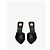 Saint Laurent Mule ROMY en cuir lisse AACSQ Noir - vue 4