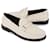 Saint Laurent Mocassini Monogram Bianco  - vista 5