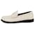 Saint Laurent Mocassini Monogram Bianco  - vista 6