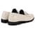 Saint Laurent Mocassini Monogram Bianco  - vista 8