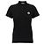 Moncler Polo aus Baumwoll-Piqué mit Logo-Patch Schwarz