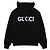 Gucci Hoodie aus Baumwolljersey mit bestickten Details Schwarz - Ansicht 4