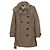 Burberry Abrigo trench con capucha Tamaño Castaño