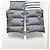 Thom Browne Colete acolchoado de nylon mate com enchimento de plumas Marrom - vista 5