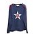 Gucci GG Star Rundhals-Sweatshirt Blau