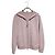 Giacca con cappuccio e zip per donne Brunello Cucinelli Rosa