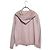 Giacca con cappuccio e zip per donne Brunello Cucinelli Rosa - vista 2