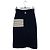 Thom Browne Doppelseitiger Wollstrickrock Bars Blau - Ansicht 2