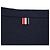 Thom Browne Doppelseitiger Wollstrickrock Bars Blau - Ansicht 4