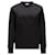 Moncler Baumwoll-Sweatshirt mit Kristall-Logo Schwarz