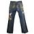 Dolce & Gabbana Hawaiianisch bestickte Jeans Rot - Ansicht 2