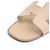 Pantofole Hermès Oran Marrone - vista 5