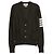 Thom Browne Merinowoll-Cardigan mit lockerer Passform Braun - Ansicht 3