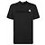 Moncler Baumwoll-T-Shirt mit Logo Schwarz