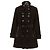 Burberry Abrigo Trench Doble Brit Talla Negro
