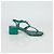 Chanel Sandali con cinturino logo CC Taglia Verde - vista 10