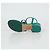 Chanel Sandali con cinturino logo CC Taglia Verde - vista 11