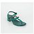 Chanel Sandali con cinturino logo CC Taglia Verde - vista 2