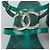 Chanel Sandali con cinturino logo CC Taglia Verde - vista 4