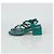 Chanel Sandali con cinturino logo CC Taglia Verde - vista 6