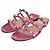 Pantofole Valentino Rockstud Rosa