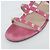 Pantofole Valentino Rockstud Rosa - vista 5