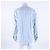 Camicia a Maniche Lunghe Burberry Blu - vista 3