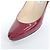 Lacklederschuhe von Jimmy Choo Rot - Ansicht 5